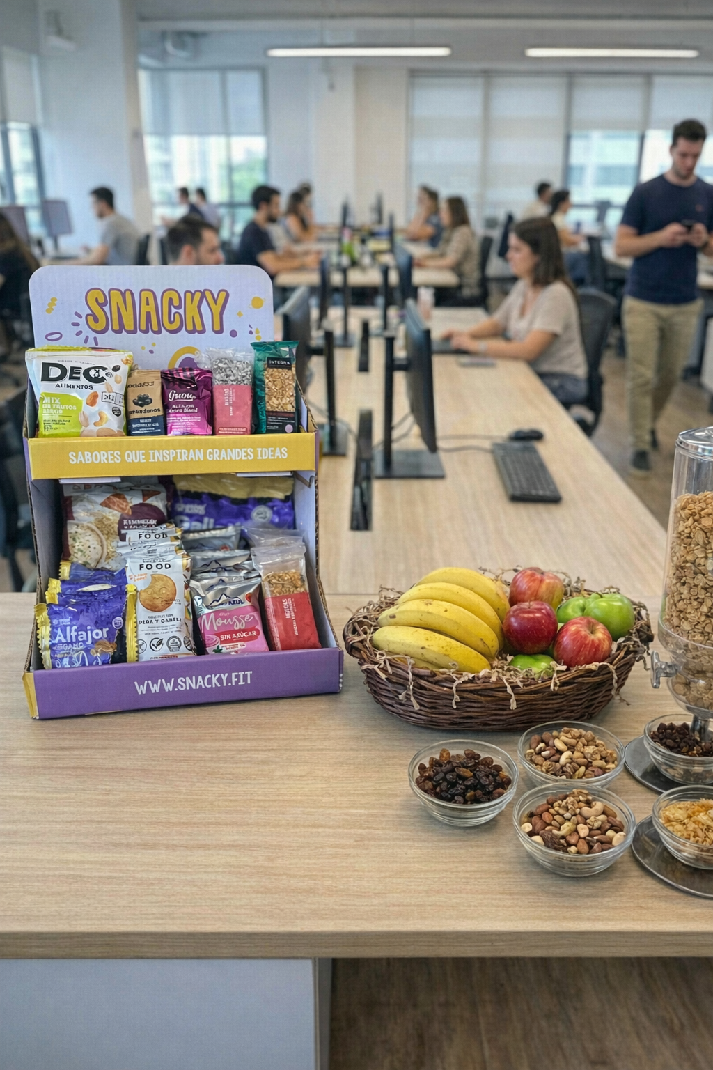 Snacky productos saludables